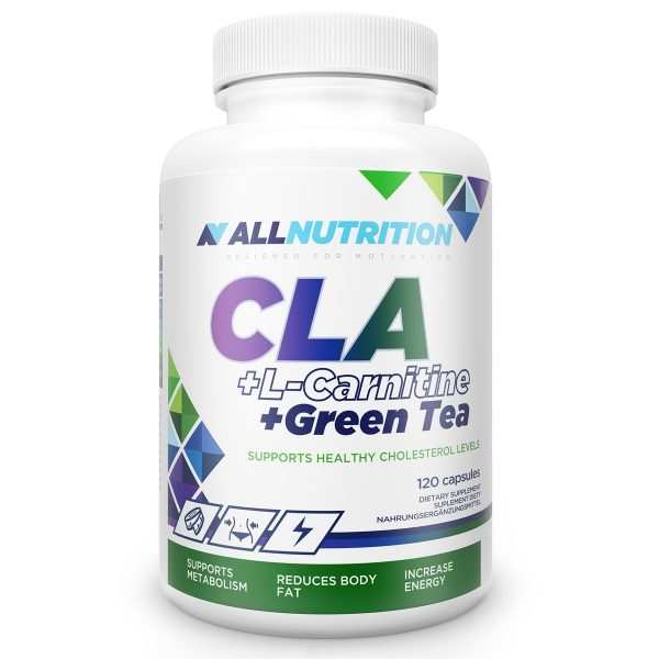 CLA + L-CARNITINE + GREEN TEA 120 caps Allnutrition