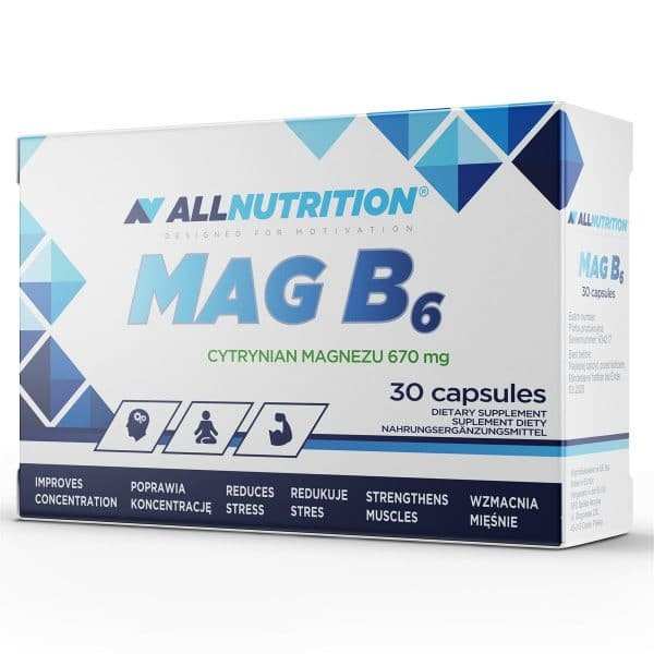MAG B6 30 capsules Allnutrition